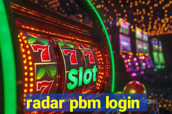 radar pbm login